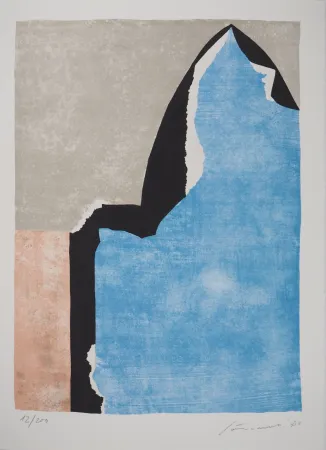 Литография Santomaso - Composition