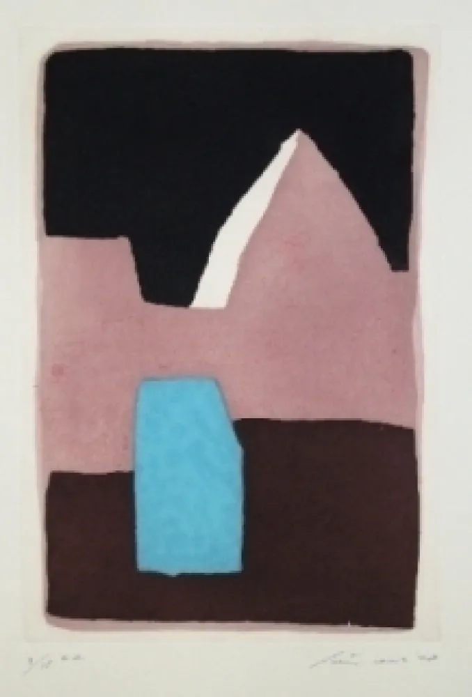 Литография Santomaso - Composition 