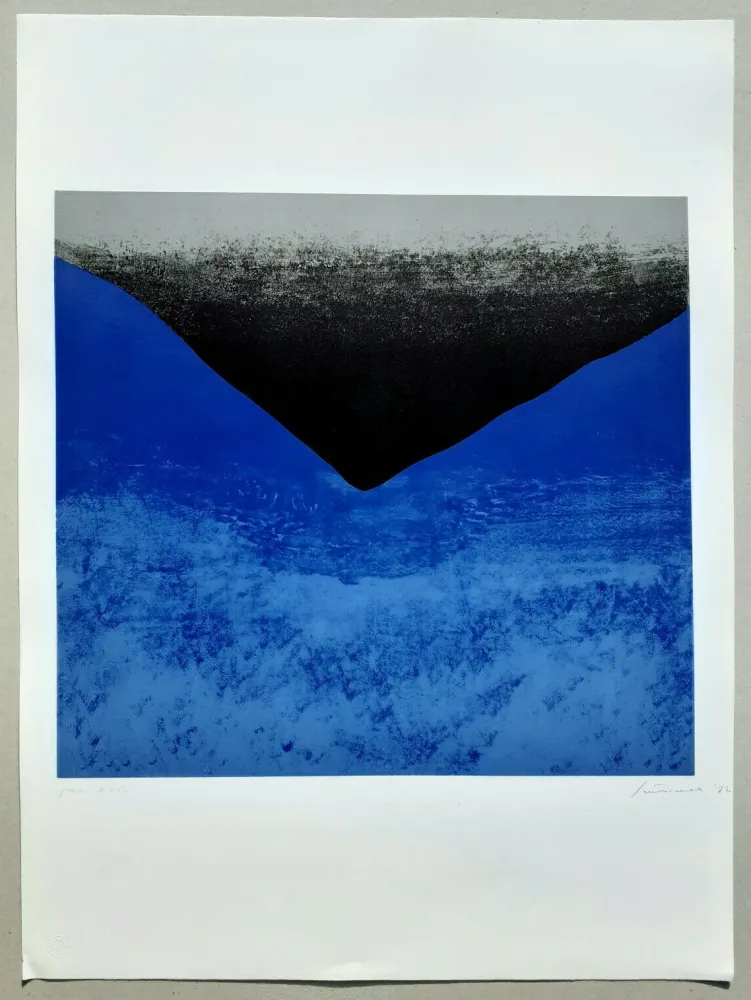 Литография Santomaso - Composizione