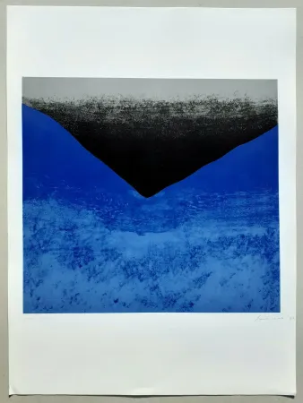 Литография Santomaso - Composizione