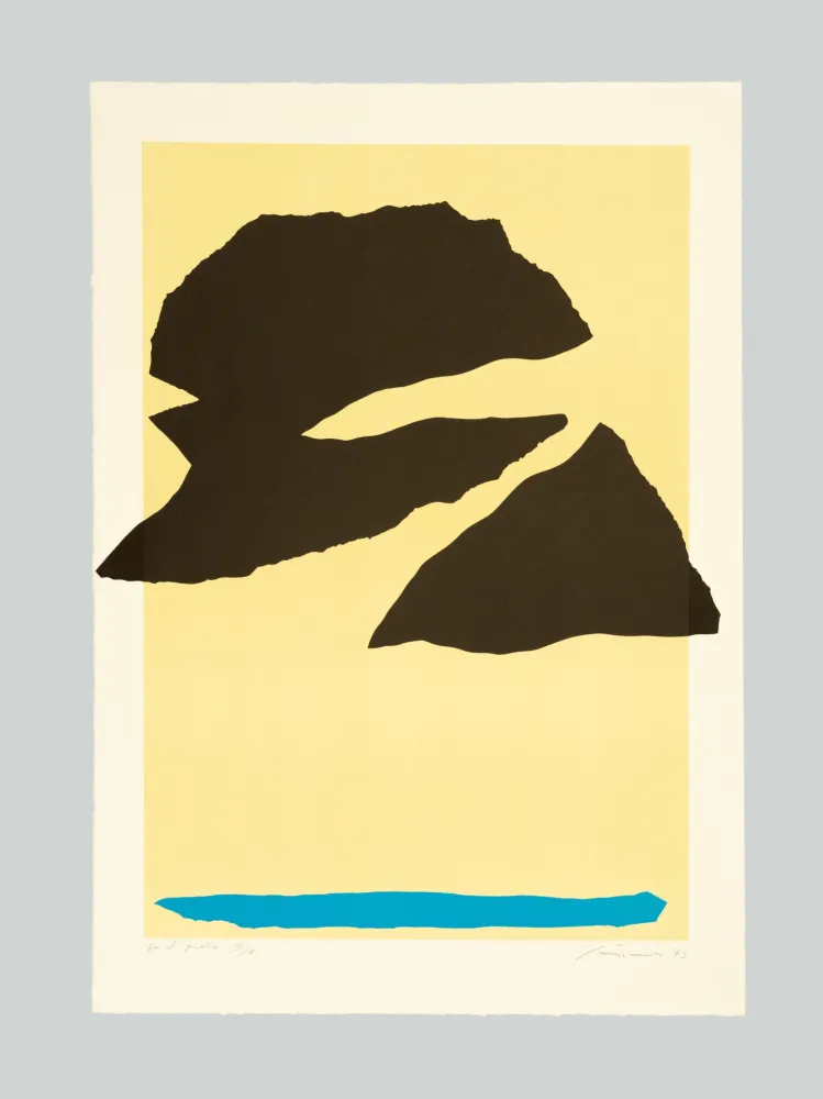 Литография Santomaso - Composizione