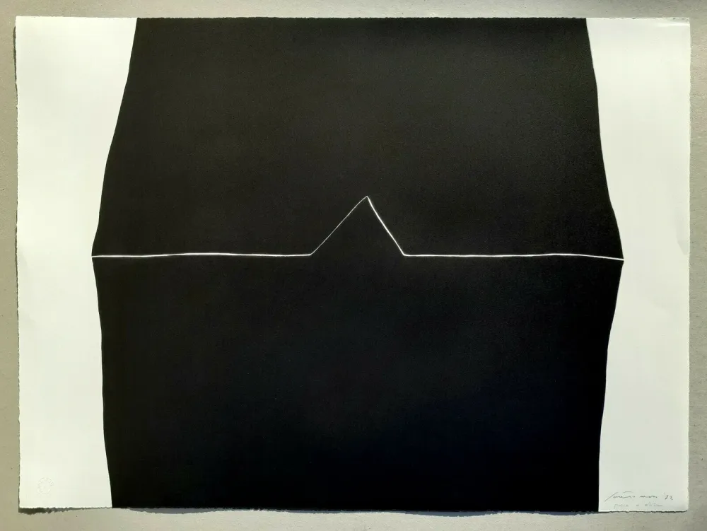 Литография Santomaso - Composizione