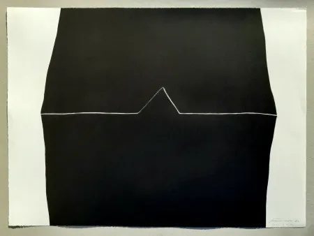 Литография Santomaso - Composizione