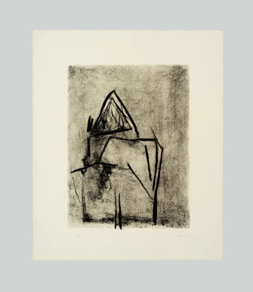 Гравюра Santomaso - Composizione