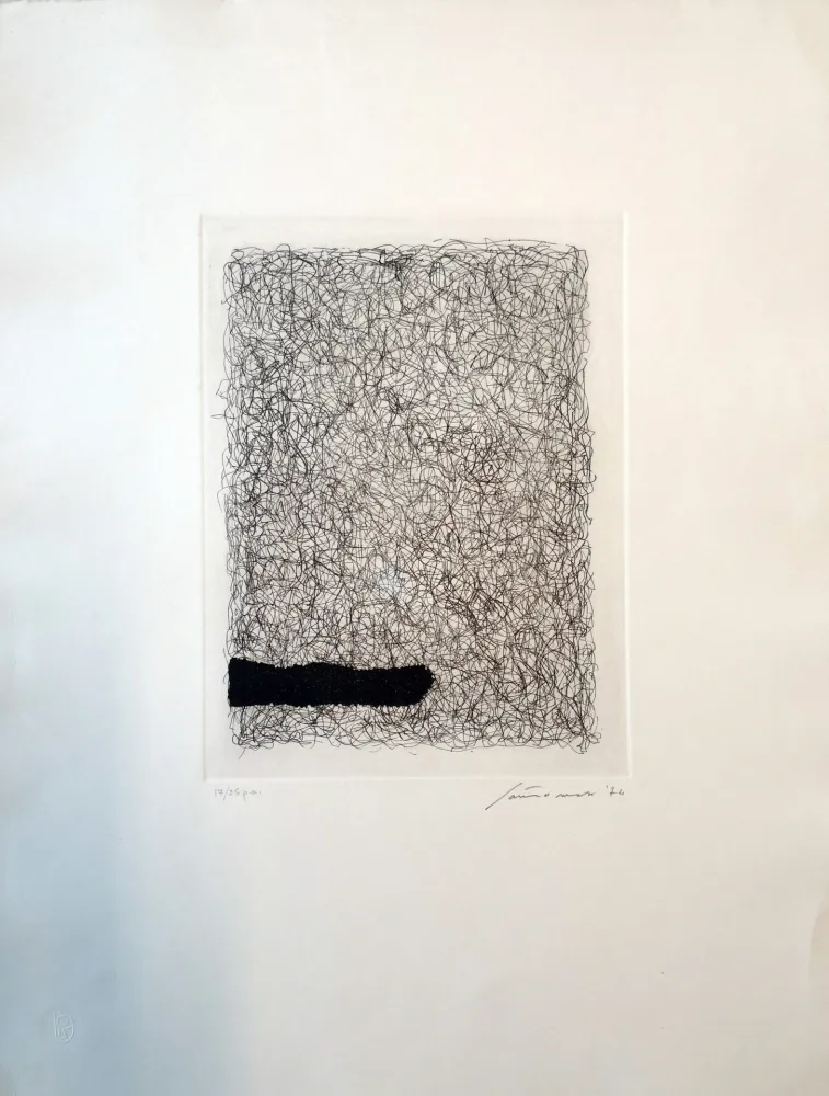 Офорт Santomaso - Composizione 2