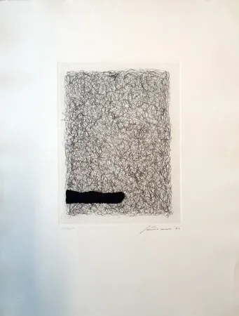 Офорт Santomaso - Composizione 2