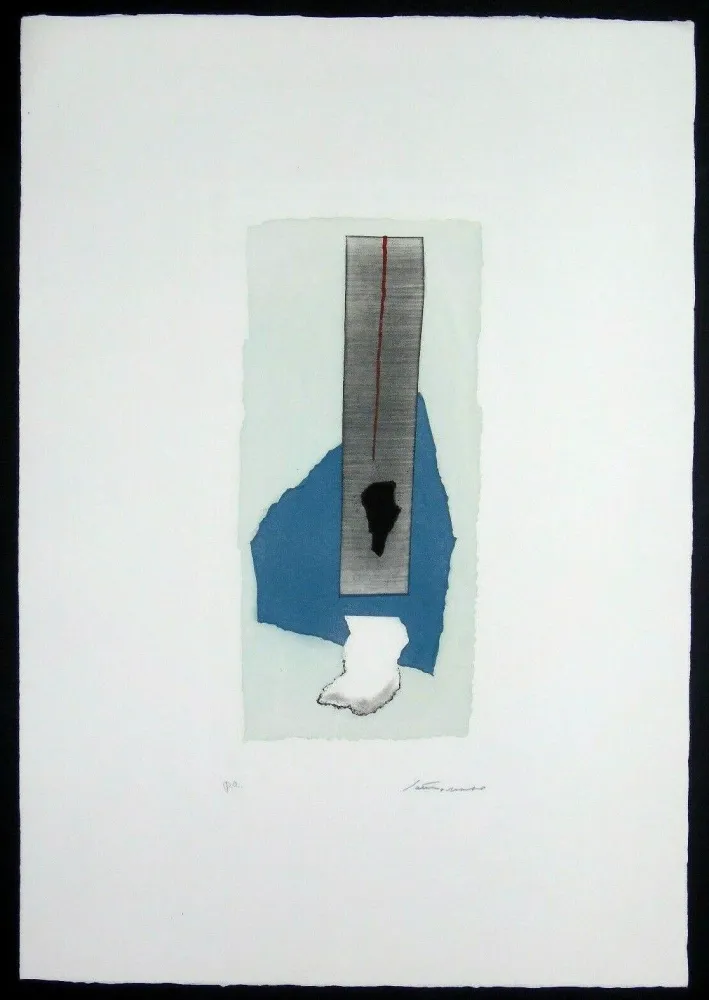 Гравюра Santomaso - Composizione (b)