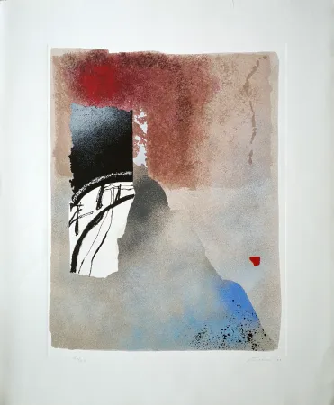 Офорт Santomaso - Composizione D