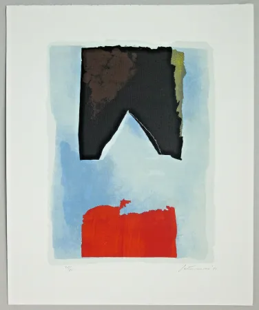 Гравюра Santomaso - Composizione (d)