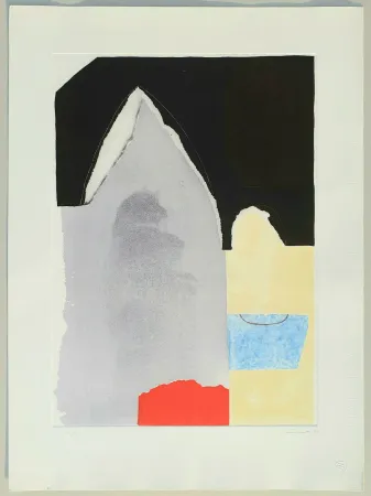 Гравюра Santomaso - Composizione tav. 1