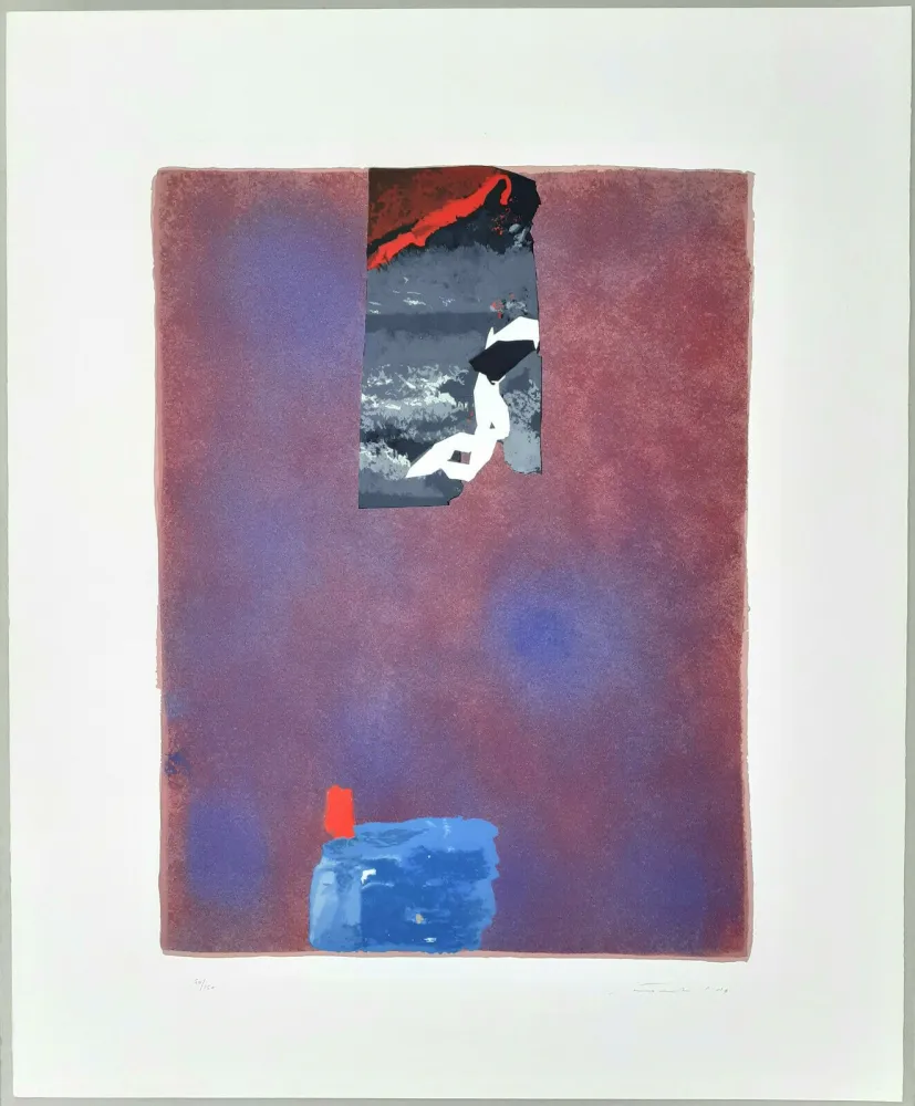 Гравюра Santomaso - Composizione tav. 2