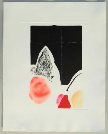 Гравюра Santomaso - Composizione tav. 4