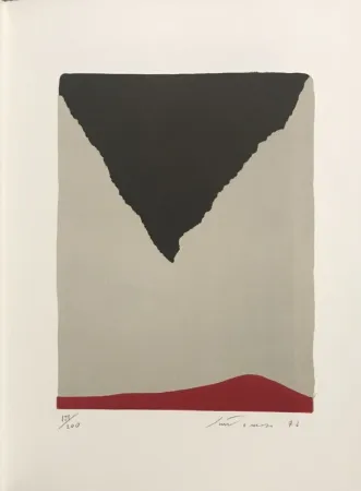 Литография Santomaso - Erker-Treffen 1