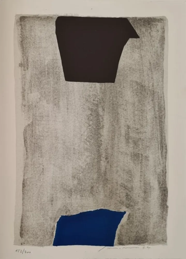 Литография Santomaso - Erker-Treffen 2