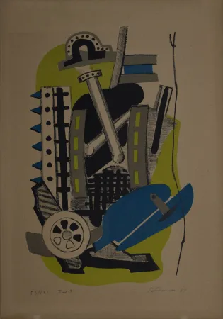 Литография Santomaso - Tav. 5