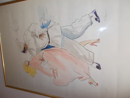 Литография Sarno - Le Bal