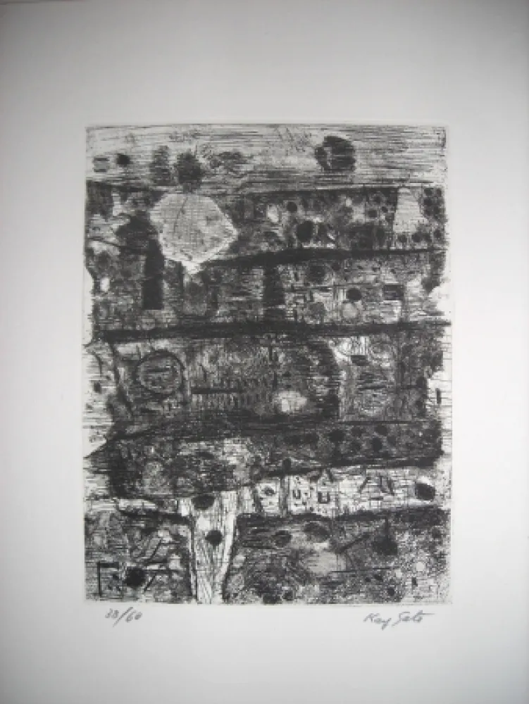 Офорт Sato - The international avant garde 2