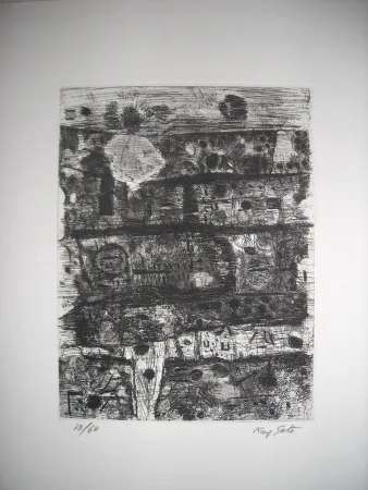 Офорт Sato - The international avant garde 2