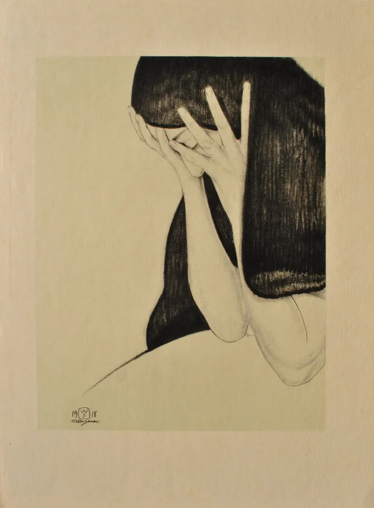 Гравюра Sauer - Inutile regret