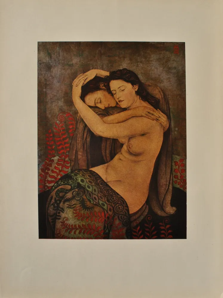 Гравюра Sauer - La Tendresse