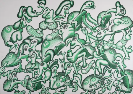 Литография Saul - Composition