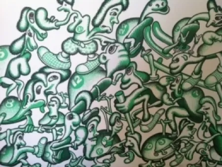 Литография Saul - Sans titre