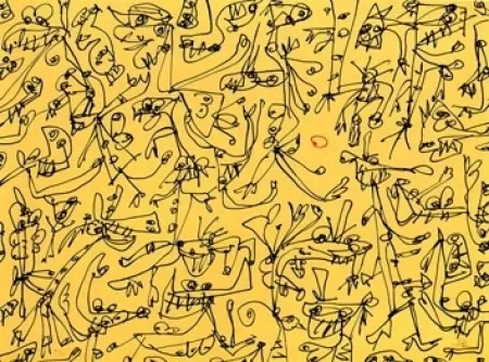 Литография Saura - Antonio Saura