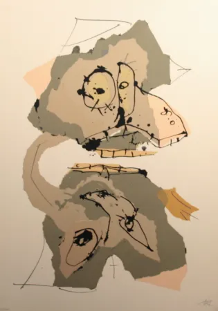 Сериграфия Saura - Aphorismos de Lichteberg