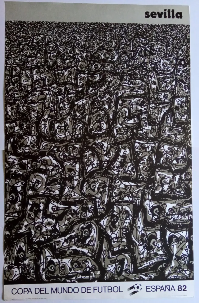 Афиша Saura - Copa del Mundo de futbol - Sevilla - España 82