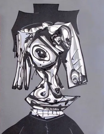 Литография Saura - Dora Maar III