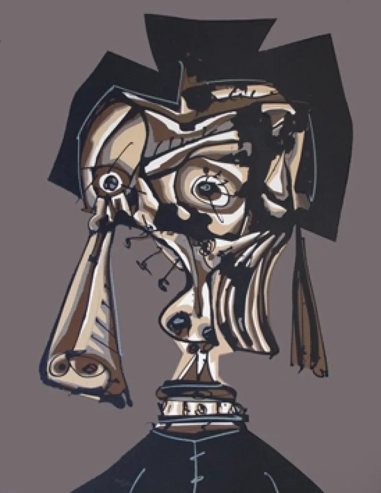 Литография Saura - Dora Maar IV