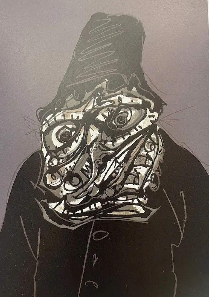 Сериграфия Saura - Felipe II