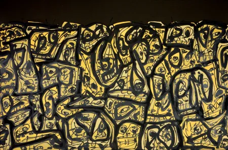 Литография Saura - Foule