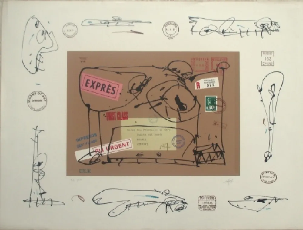 Литография Saura - Francisco de Goya