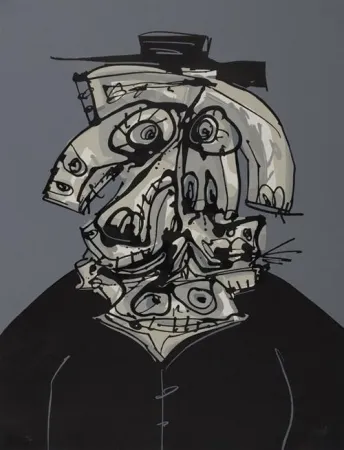 Литография Saura - Galeria de America