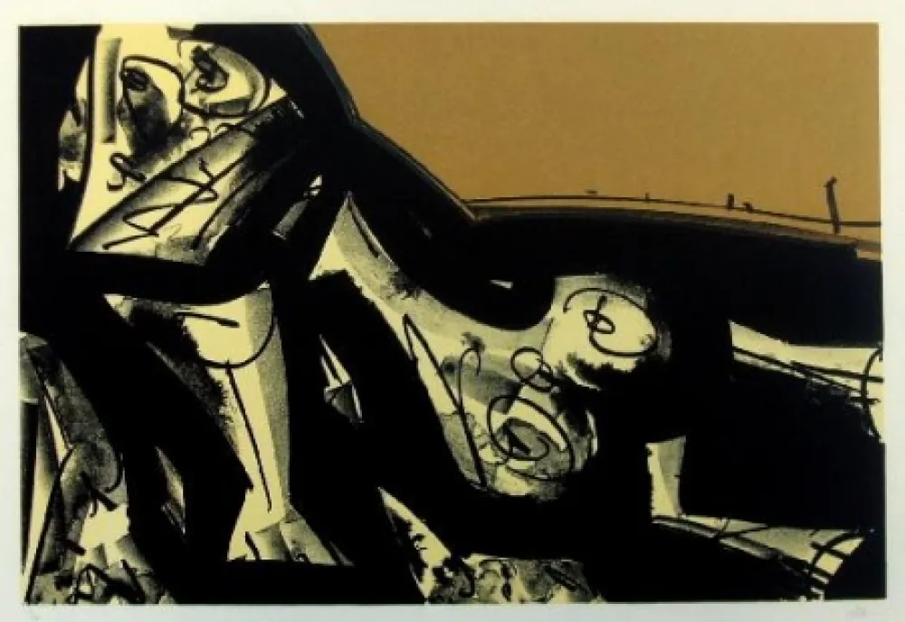 Литография Saura - Kafka