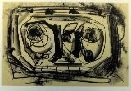 Литография Saura - Kafka 8