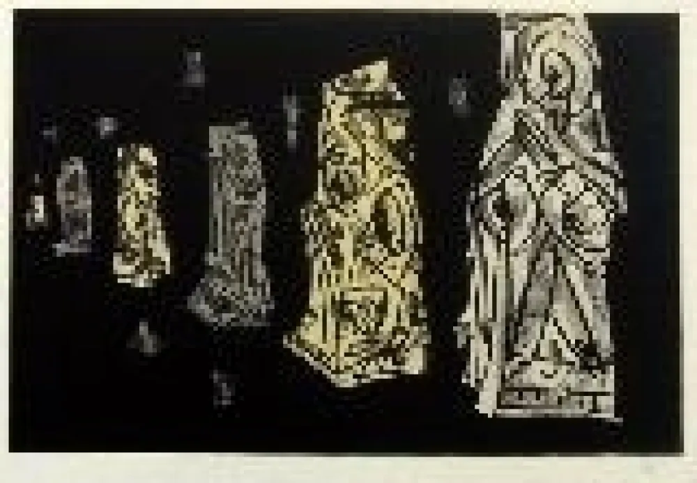 Литография Saura - Kafka 9