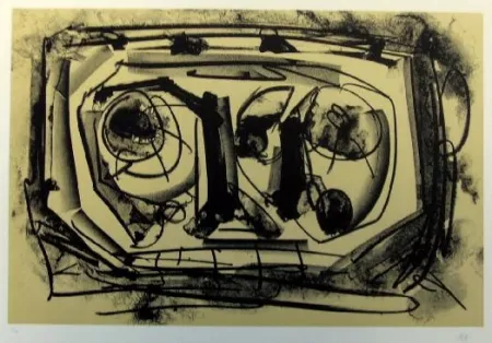 Литография Saura - Kafka