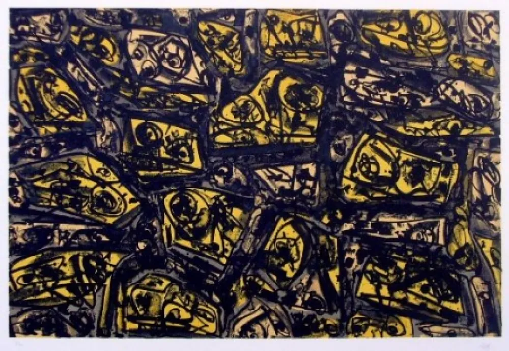 Литография Saura - Kafka