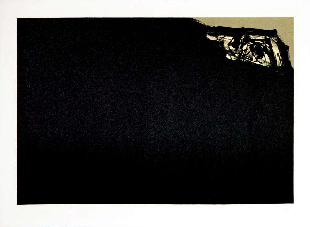 Литография Saura - Kafka - Tagebücher IV