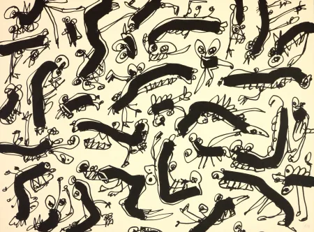 Литография Saura - L'envie