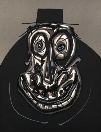 Литография Saura - Melanchton I