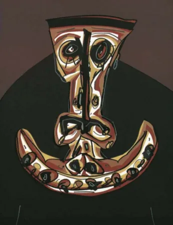 Литография Saura - Melanchton II