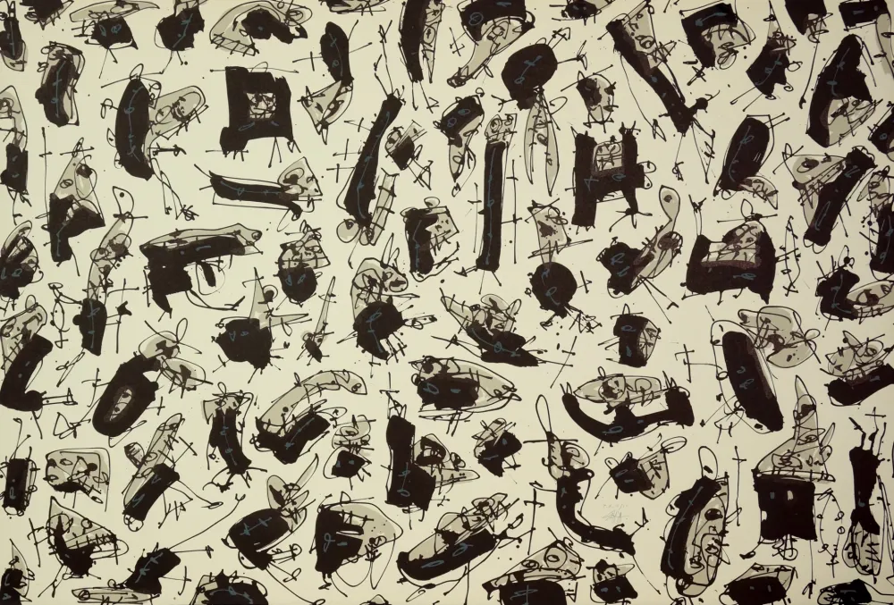 Литография Saura - Nombre de curés, Planches 3