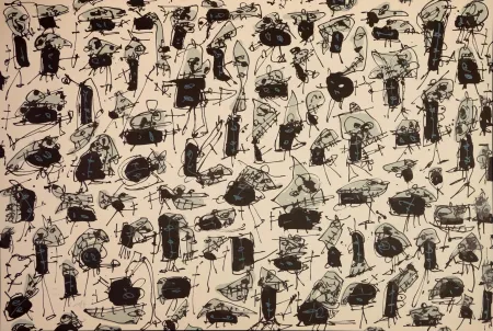 Литография Saura - Nombre de curés, Planches 5