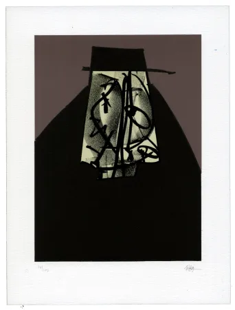 Литография Saura - Portrait I