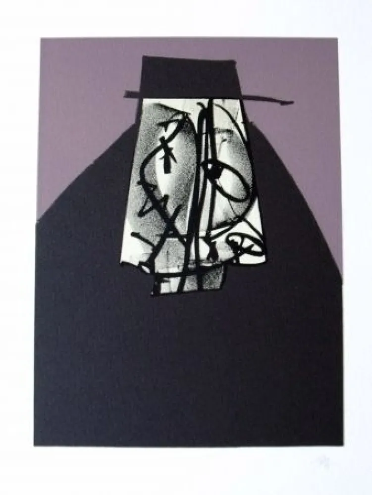 Литография Saura - Portrait II