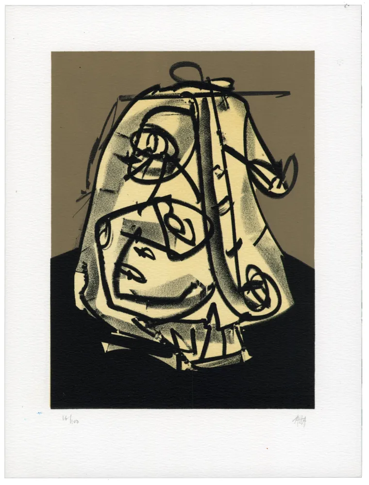 Литография Saura - Portrait V