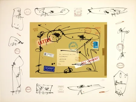 Литография Saura - Rembrandt Van Rijin